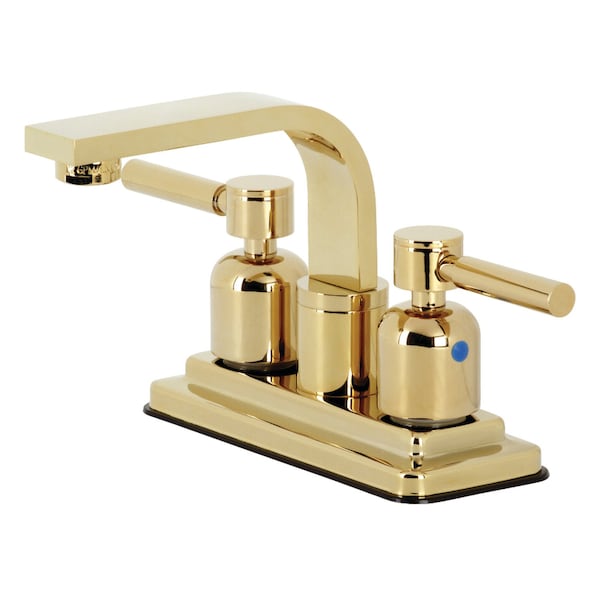 KB8462DL Concord 4" Centerset Bathroom Faucet, Polished Brass